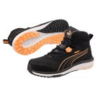 Puma Stepper BLK/Peach Mid S3S ESD HRO SR női munkavédelmi bakancs