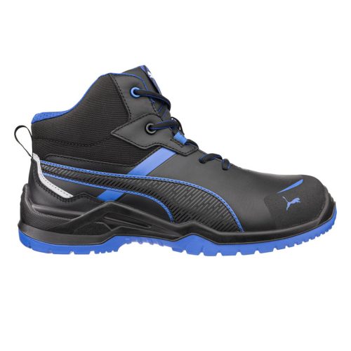 Puma Krypton Blue Mid S3S ESD FO SR munkavédelmi bakancs - szélesített