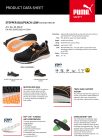 Puma Stepper BLK/Peach Low S3S ESD HRO SR női munkavédelmi cipő