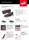 Puma Rider Grey Low S1PS ESD FO HRO SR munkavédelmi cipő