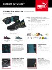Puma Fuse Knit Black Wns Low S1P ESD HRO SRC női munkavédelmi cipő