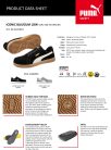 Puma Iconic BLK/Gum Low S1PL ESD FO HRO SR munkavédelmi cipő