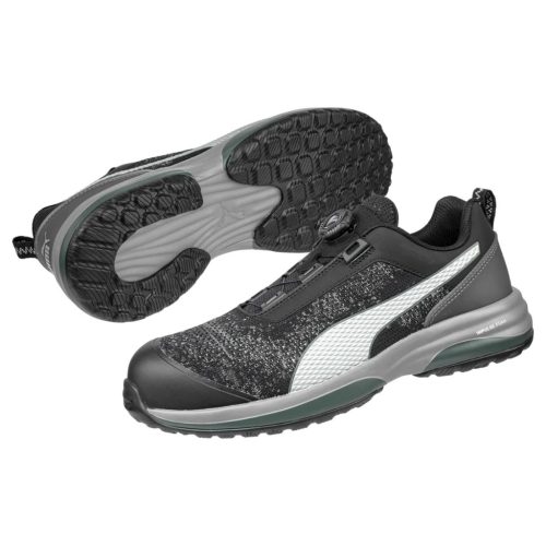 Puma Charge Black Disc Low S1P ESD HRO SRC munkavédelmi cipő